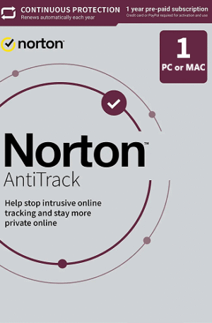 Norton AntiTrack – 1-Year / 1-PC or 1-Mac – Global